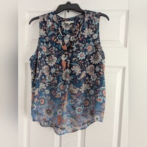 Alex & Lili Hombre Floral Top